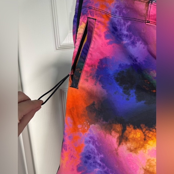 CG Habitat Men’s OG Athletic Fit 309 Board Swim Trunks Shorts Tie Dye Size 34 - Picture 2 of 10